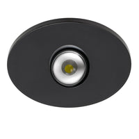 Thumbnail for Snap 3 watt Cool White LED Round Stair Light in Black