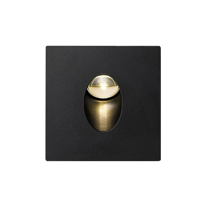 Snap White or Black 3W 4000K Square Stair Light