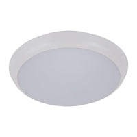 Thumbnail for solar 200 round 15w led slimline ceiling light white frame