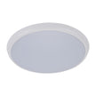 solar 300 round 25w led slimline ceiling light white frame