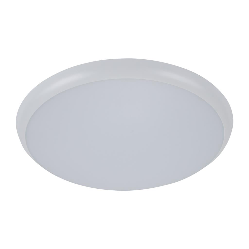 solar 400 round 35w led slimline ceiling light white frame