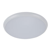 Thumbnail for solar 400 round 35w led slimline ceiling light white frame