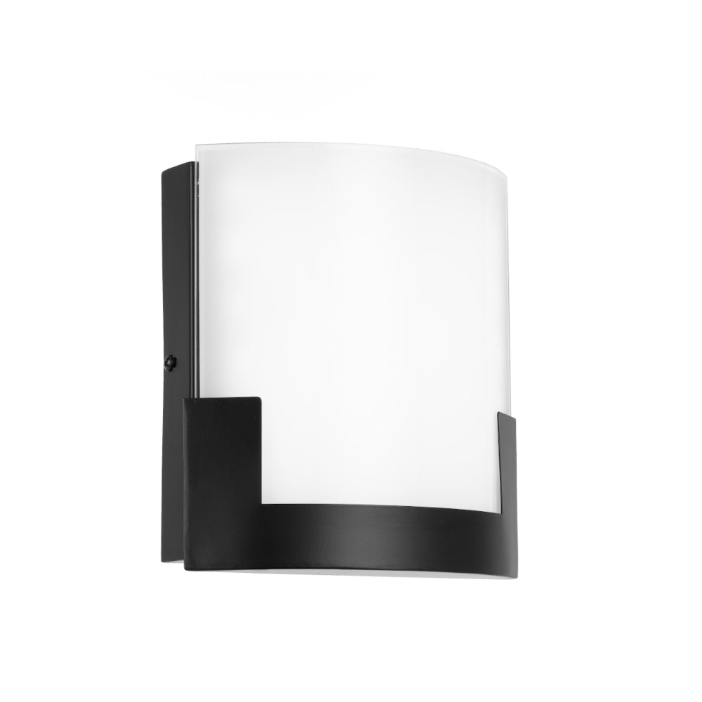 Solita 20 Frost with White, Nickel, Black or Antique Brass 12W CCT Dimmable LED Wall Light