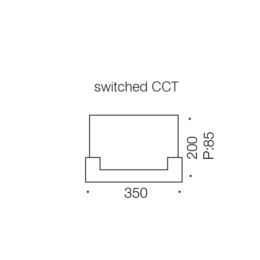 Solita 35 Frost with White, Nickel or Antique Brass 12W CCT Dimmable LED Wall Light
