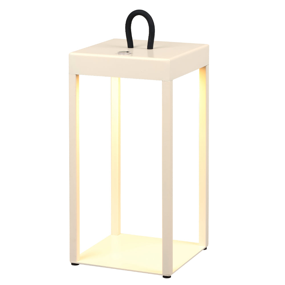 Sotra 3W 3000K IP54 Rechargeable Table Lamp In beige, black, brown, green, grey or orange.