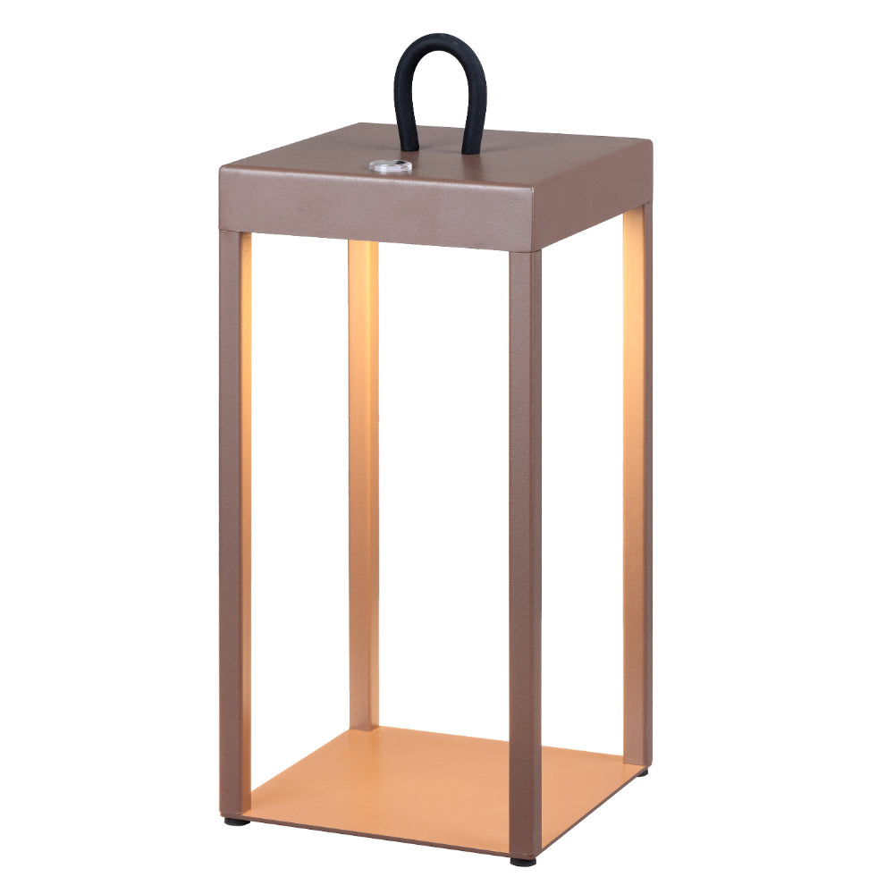 Sotra 3W 3000K IP54 Rechargeable Table Lamp In beige, black, brown, green, grey or orange.