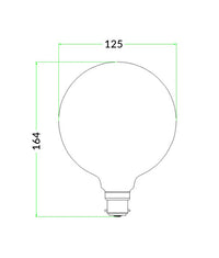 Thumbnail for SPECTRA: G125 LED Firework Effect Decorative Globes (4W)