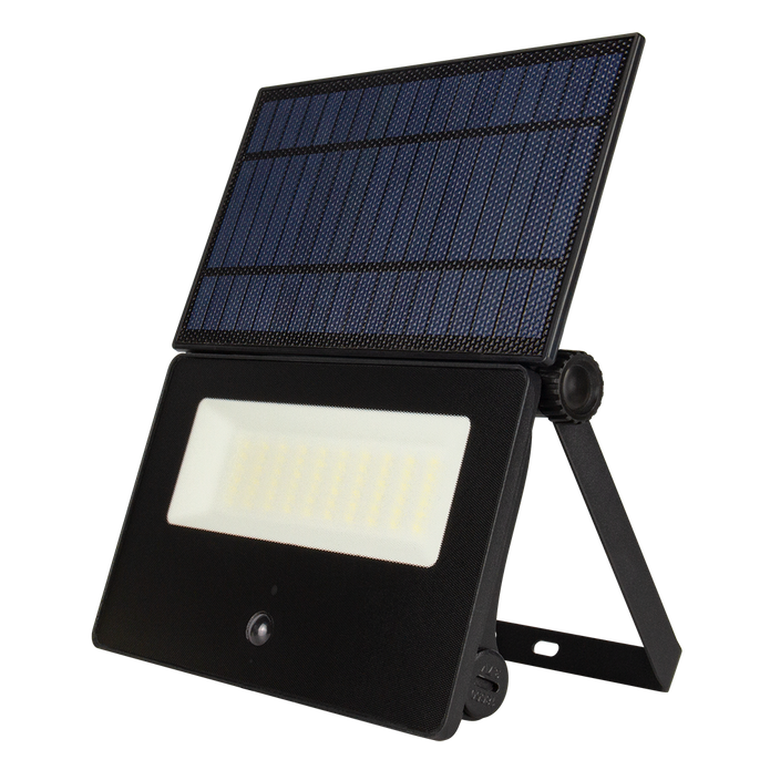 SAL Solar LED Floodlight Salray >1500lm 6.5K IP65 Black