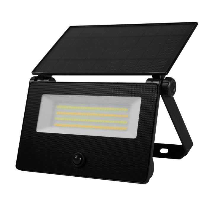 SAL Solar LED Floodlight Salray >3000lm 3/4/6K IP65 Black