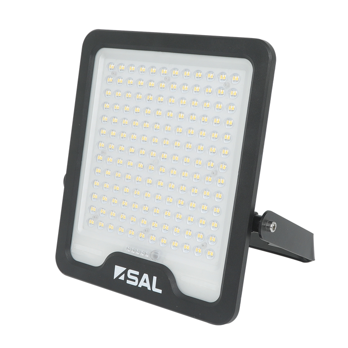 SAL Solar LED Floodlight with Split Pv >3000lm 5K IP65 Black