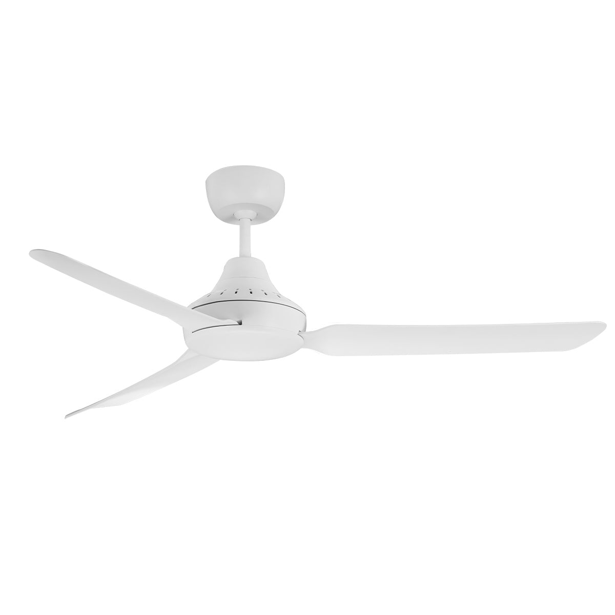 STANZA - 56"/1400mm Glass Fibre Composite 3 Blade Ceiling Fan - White - Indoor/Covered Outdoor