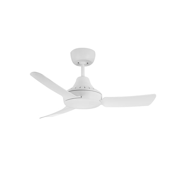 STANZA - 36" 3 Blade Ceiling Fan - White - Indoor Covered Outdoor