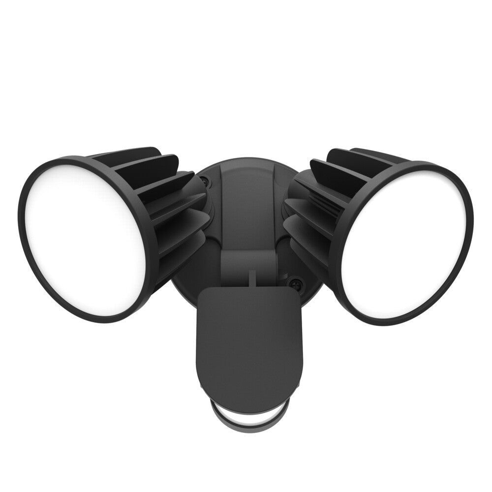 Stargem III 15W Twin Flood Sensor Tri-Colour Black IP54