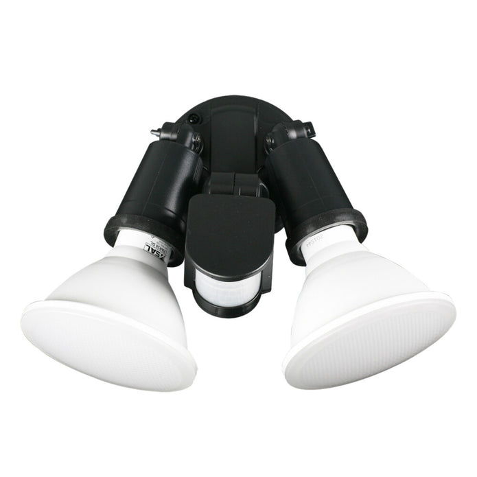 Starlight LED Sensor Twin Flood IP54 Tri-Colour