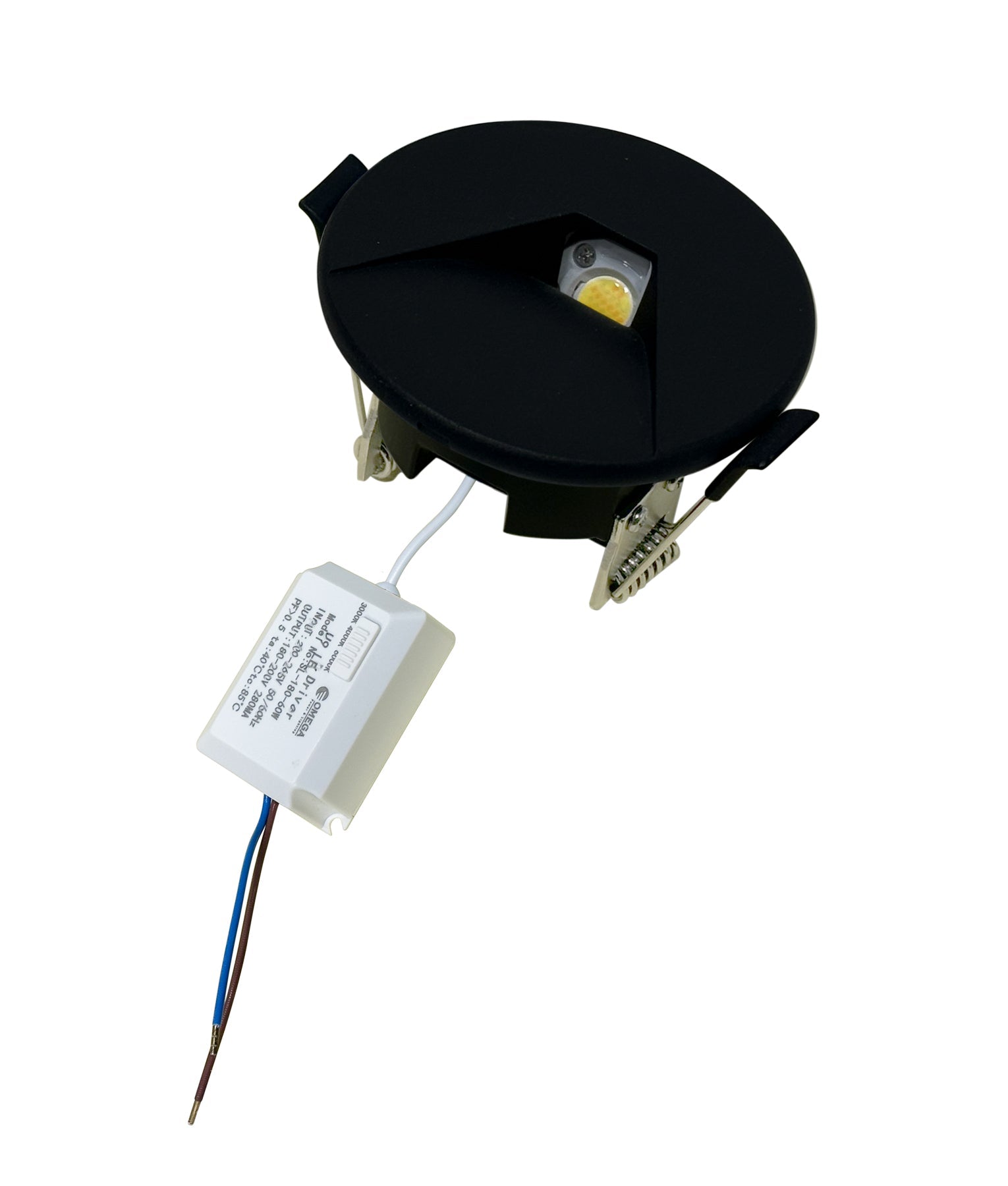 Interior LED Tri-CCT Recessed Round Step Lights