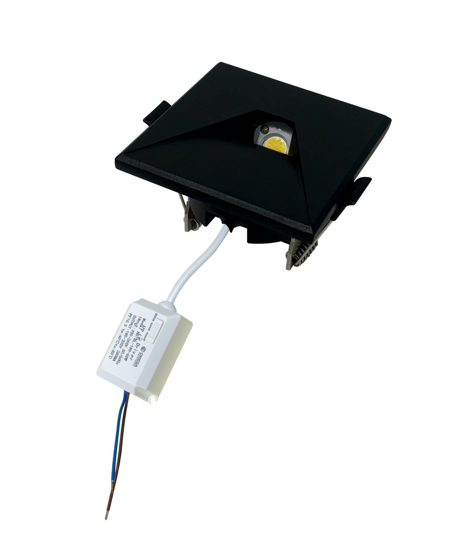 Interior LED Tri-CCT Recessed Square Step Lights