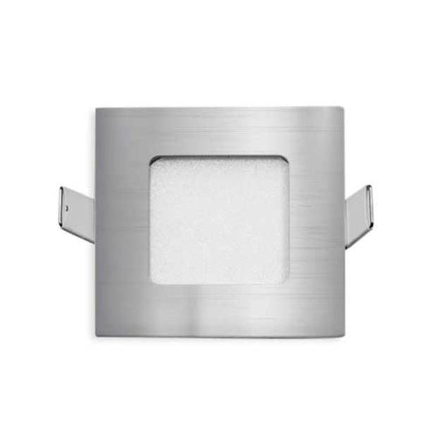 Stow Titan, White or Silver 3W CCT Square Stair Light