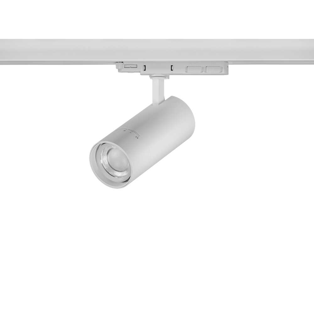 White LED Tri-Colour Multi Track Light Three Circuit Trackspot 30/25/20W 2.7/4/6K 24-60 Degrees