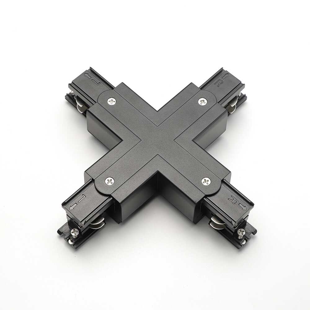 3 Circuit four way Connector Black