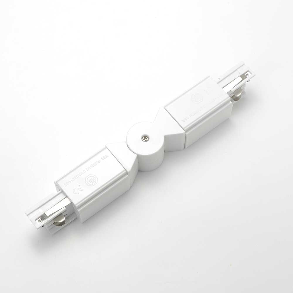 3 Circuit Adjustable Connector White