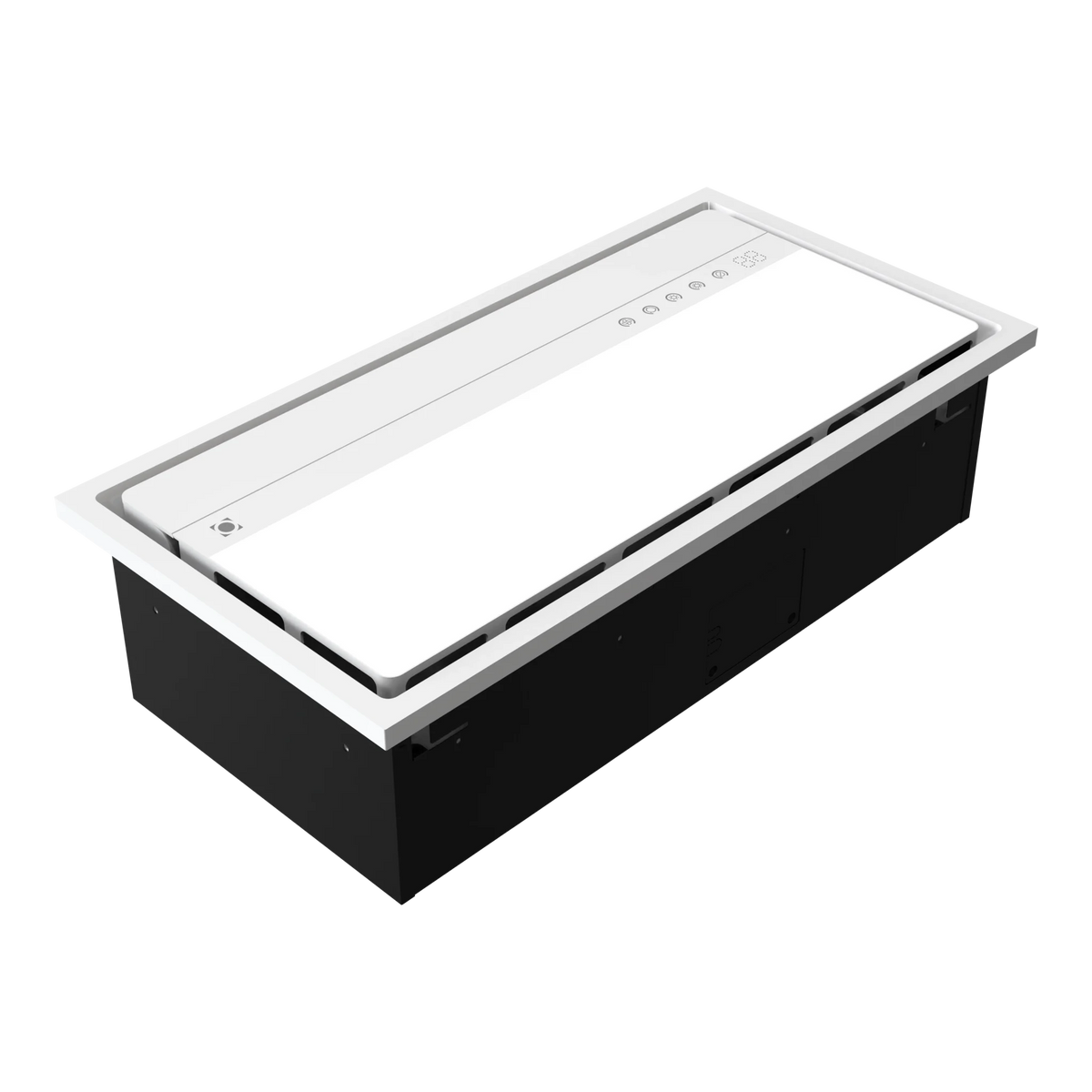 Stream 6 In 1 Premium Slimline White Bathroom Heater
