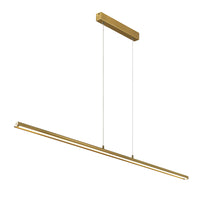 Thumbnail for Sumner Black, Brass or White 36W CCT LED Linear Pendant Light