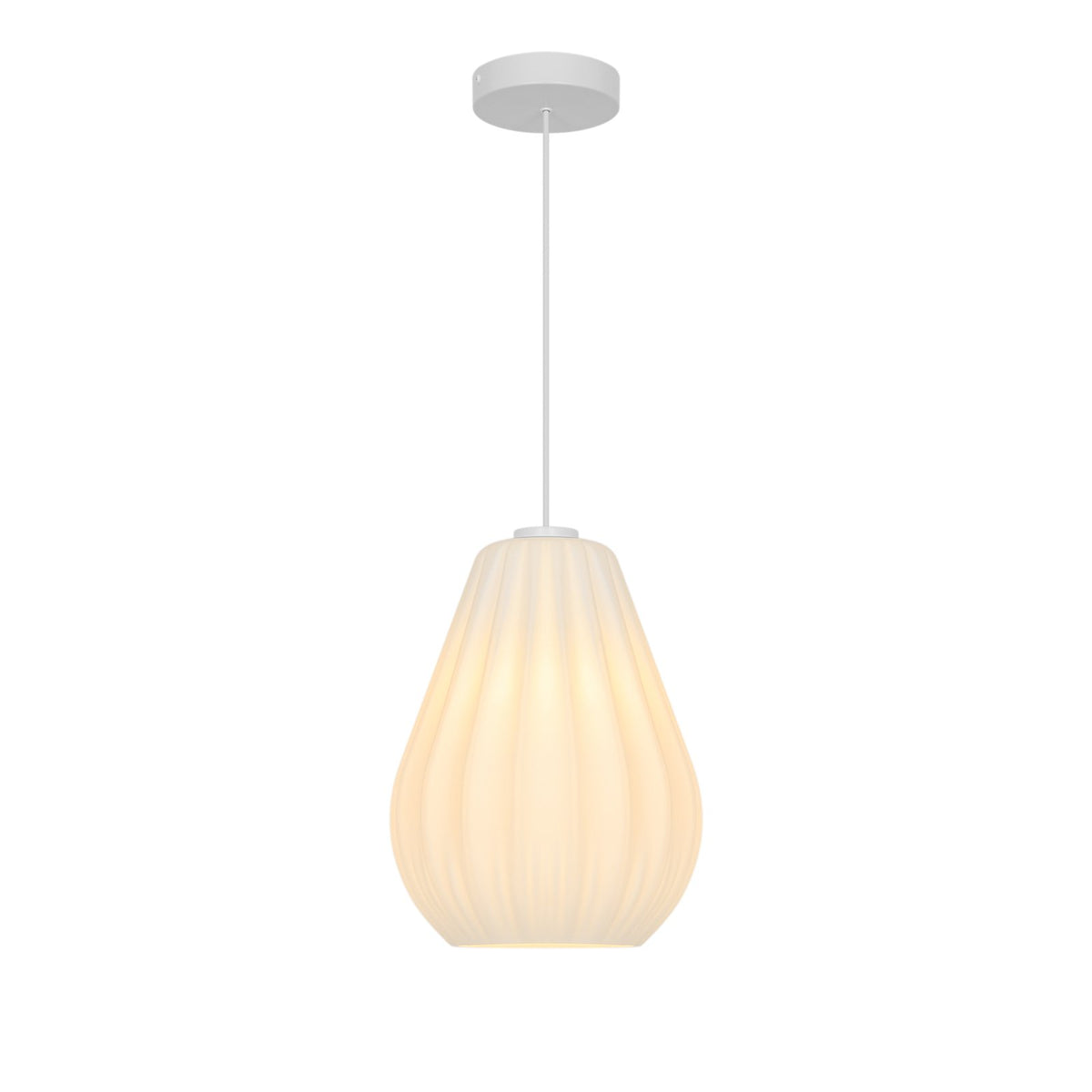 Sallino Pendant Light Opal White