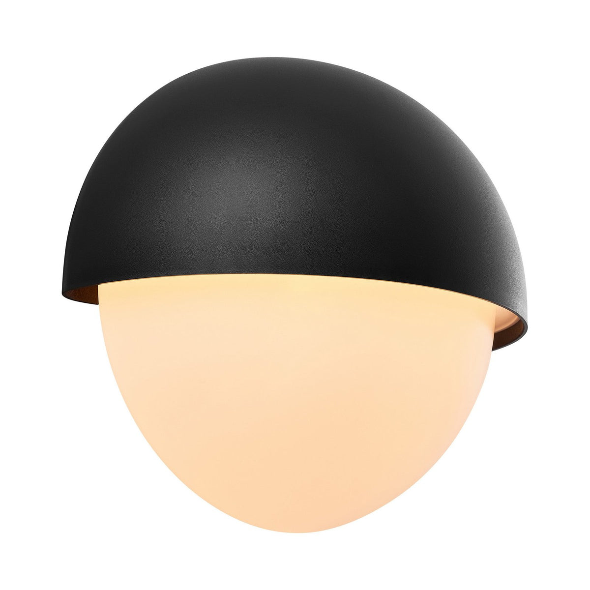 Scorpius Round Wall Light Black