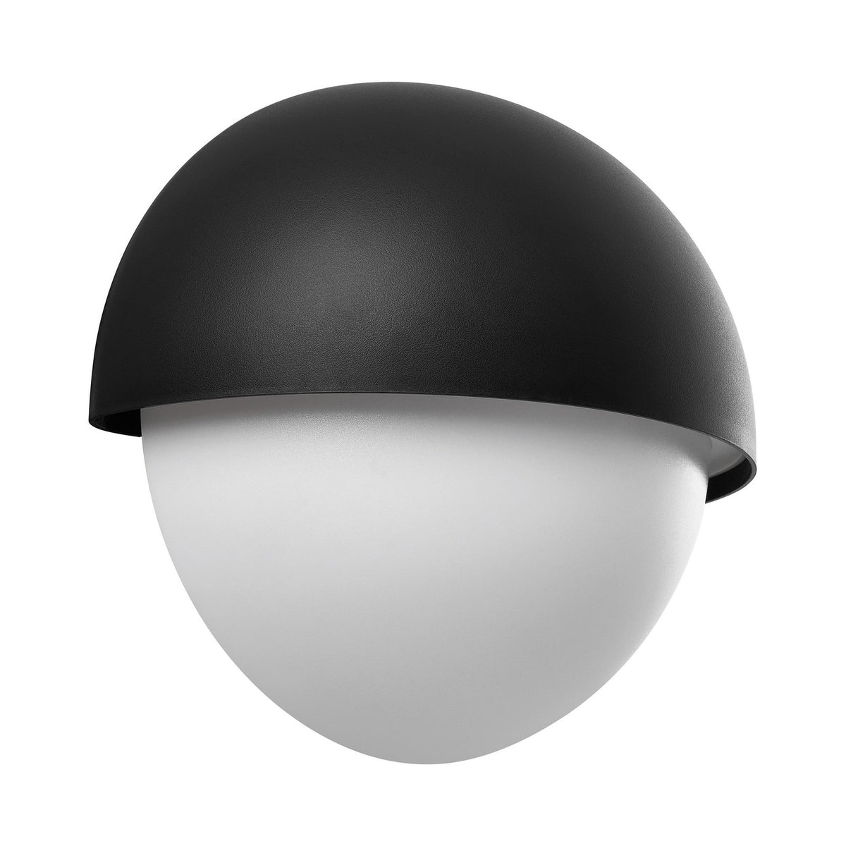 Scorpius Round Wall Light Black