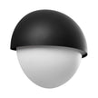 Scorpius Round Wall Light Black