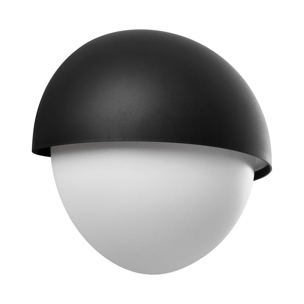 Scorpius Round Wall Light Black