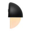 Scorpius Round Wall Light Black