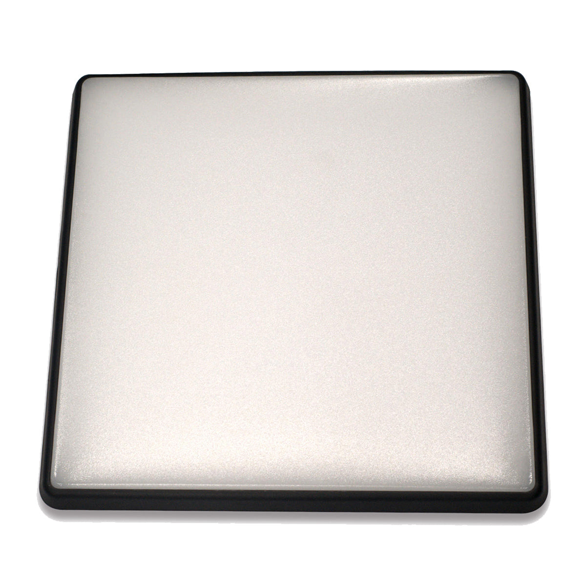 Square 28W Slimline LED Ceiling Light in Black Frame with Cool White LED