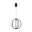 Stellar 25W LED Tricolour Dimmable Orb Pendant Black
