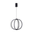 Stellar 25W LED Tricolour Dimmable Orb Pendant Black