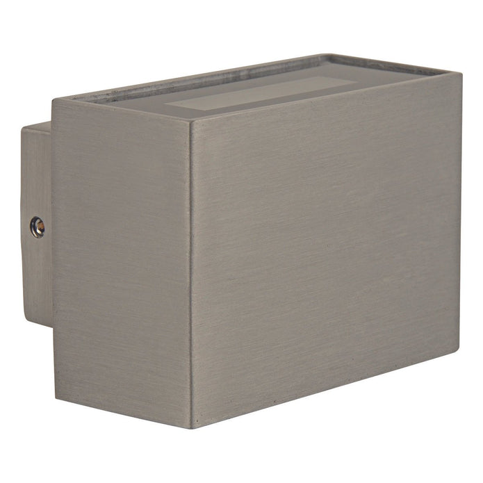 Strett Small LED Integrated External Light Silver