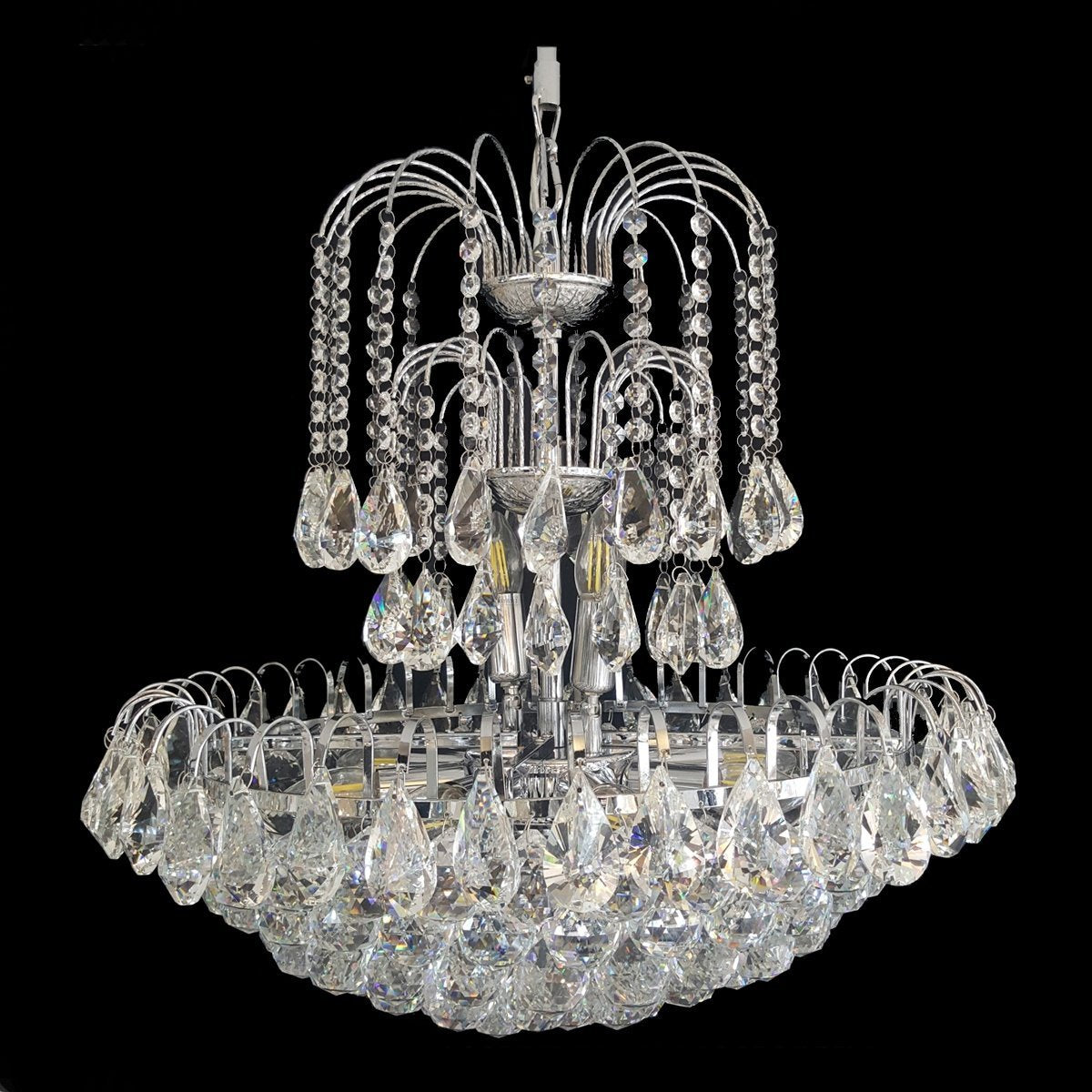 Surrey 600 Chrome Chandelier - CRPSUR10600CH