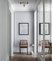 TACHE: Interior Spot Ceiling Lights (with Adjustable Black & Antique Brass Heads) IP20
