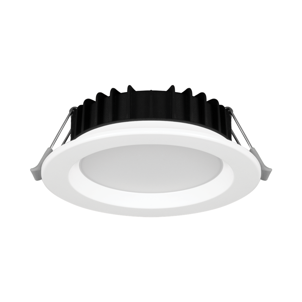 tack 8w rnd led d l ip44 white tack 8 wht