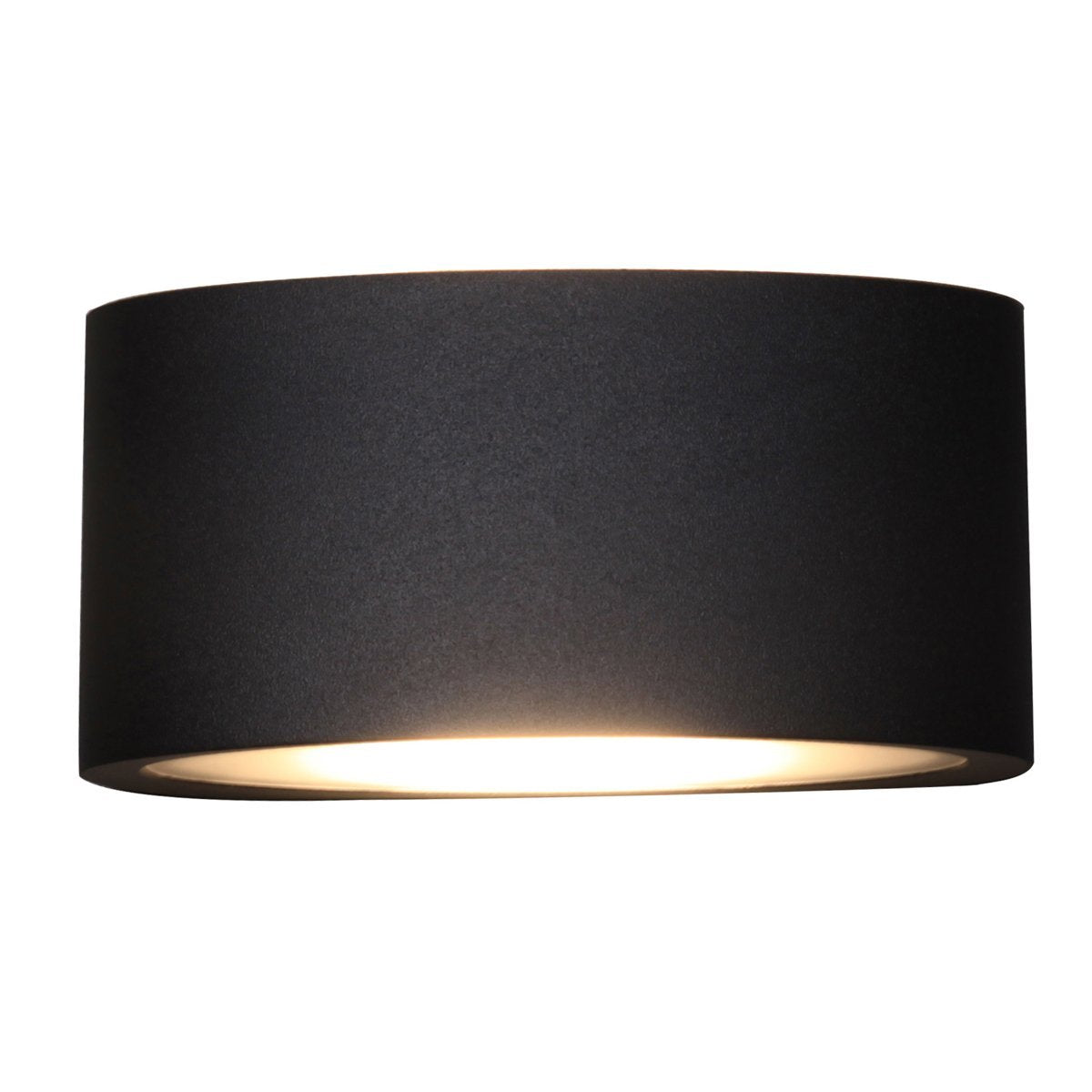 Tama LED 6.8 Watt Exterior surface mounted Up / Down Wall Light in Black