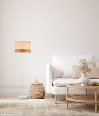 Thumbnail for TAMBURA: Scandinavian Large Round Drum Shape Floor Lamps