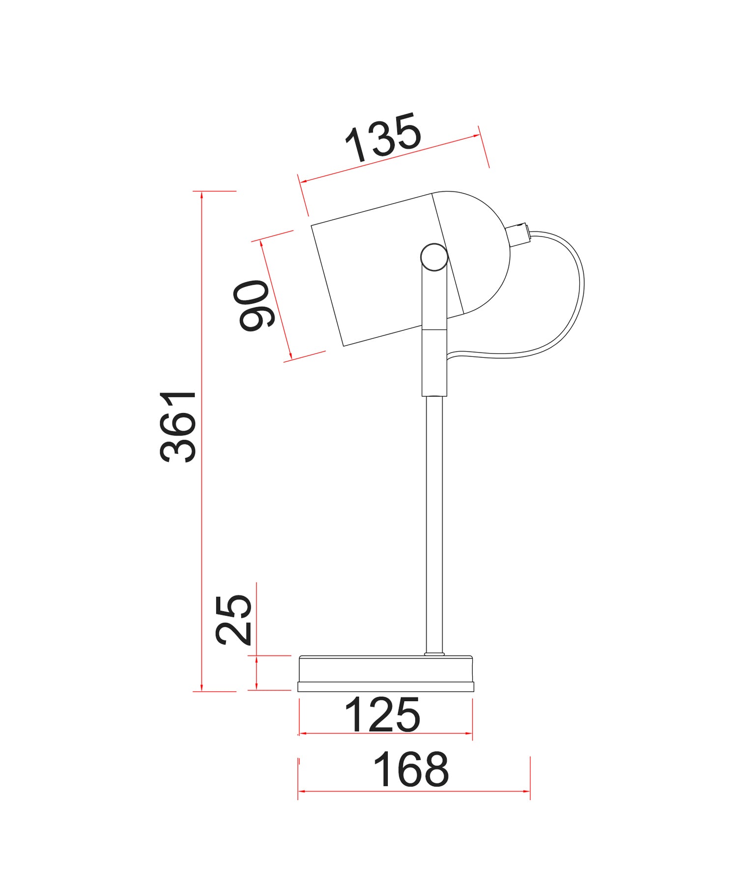 TAZZA: Ellipse Shade with Antique Brass Highlight Table Lamps