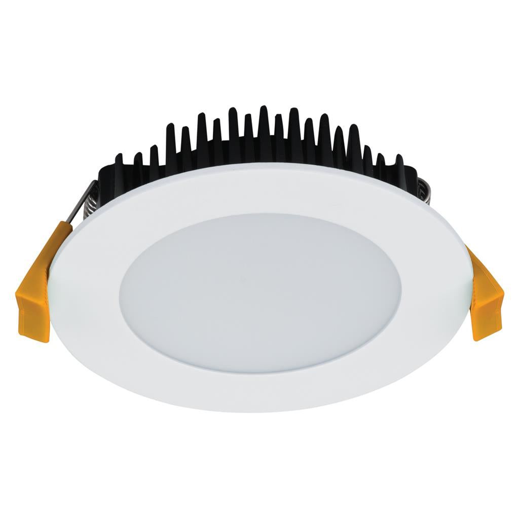 tek 13w dimmable led downlight satin white