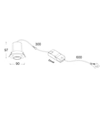 Thumbnail for TELE: LED Recessed Spot Downlight Retractable Dimmable Tri-CCT IP20