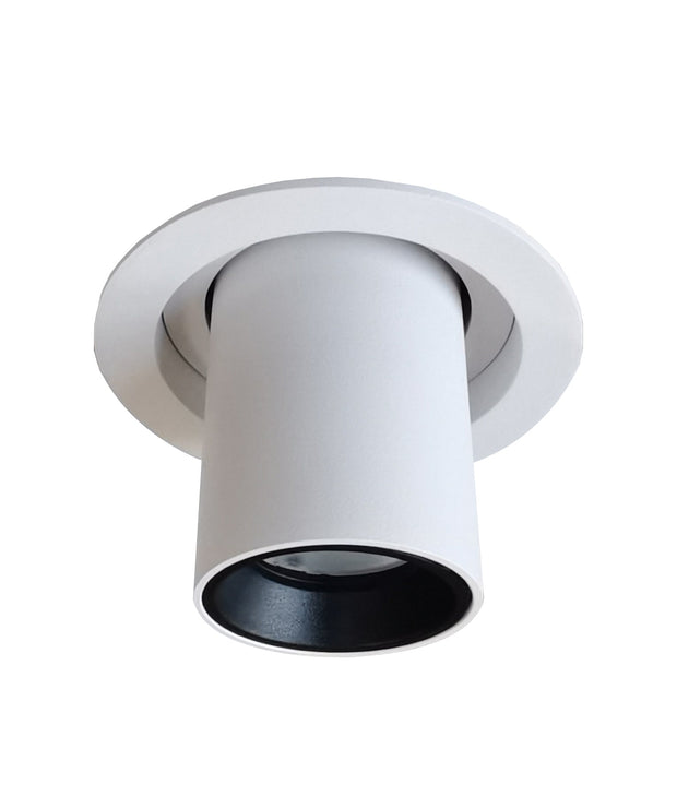 TELE: LED Recessed Spot Downlight Retractable Dimmable Tri-CCT IP20