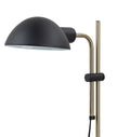 Tettu: Adjustable Height Swivel Head Sand Black Table Lamp