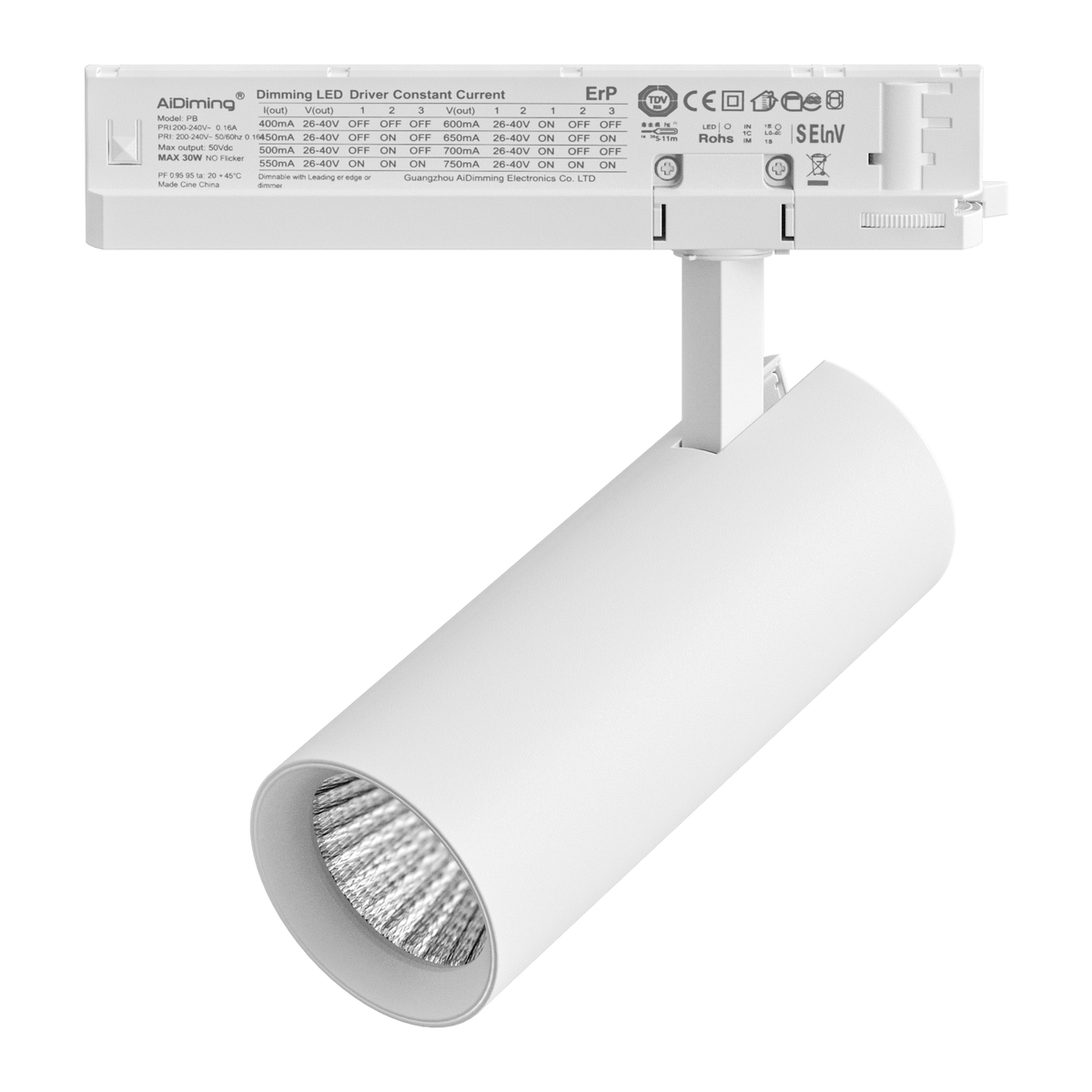 Thor-Pro 23W TRIO Dim 36° 3 CCT Track