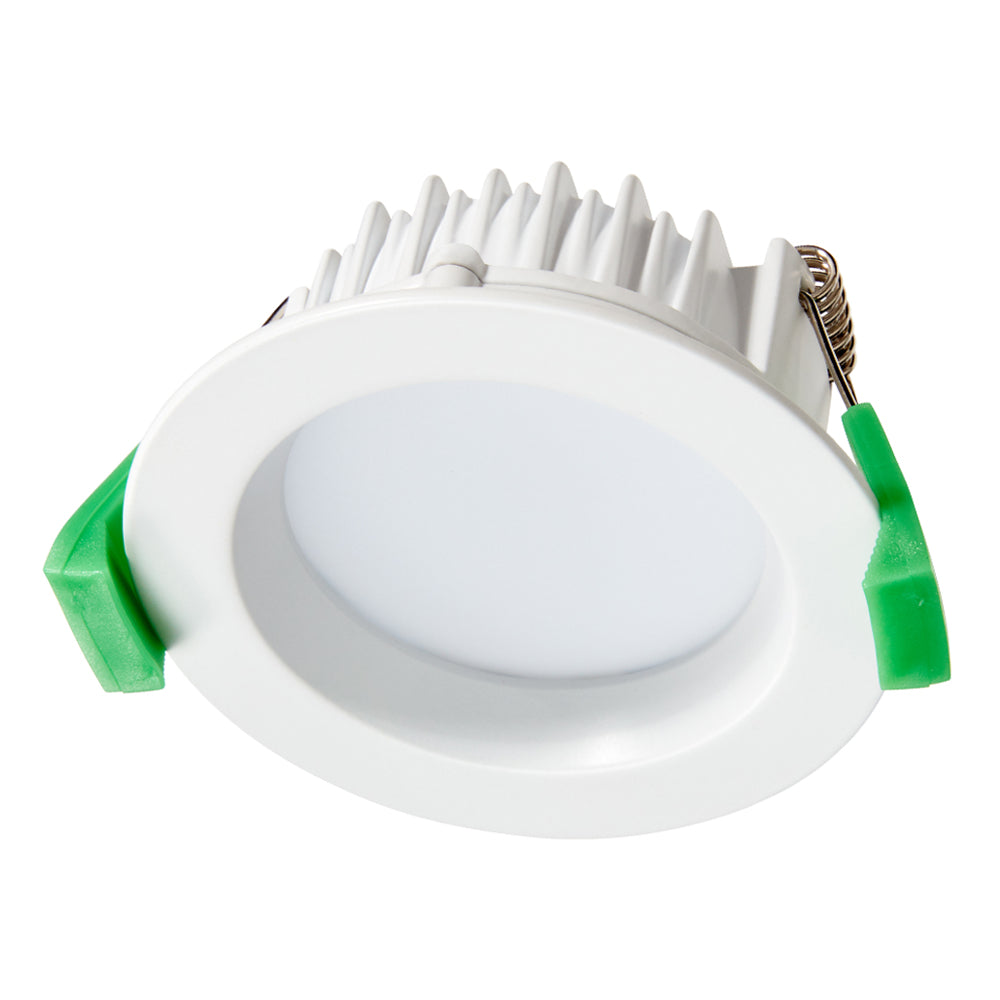 Arte Mini 8w Tricolour LED Downlight White