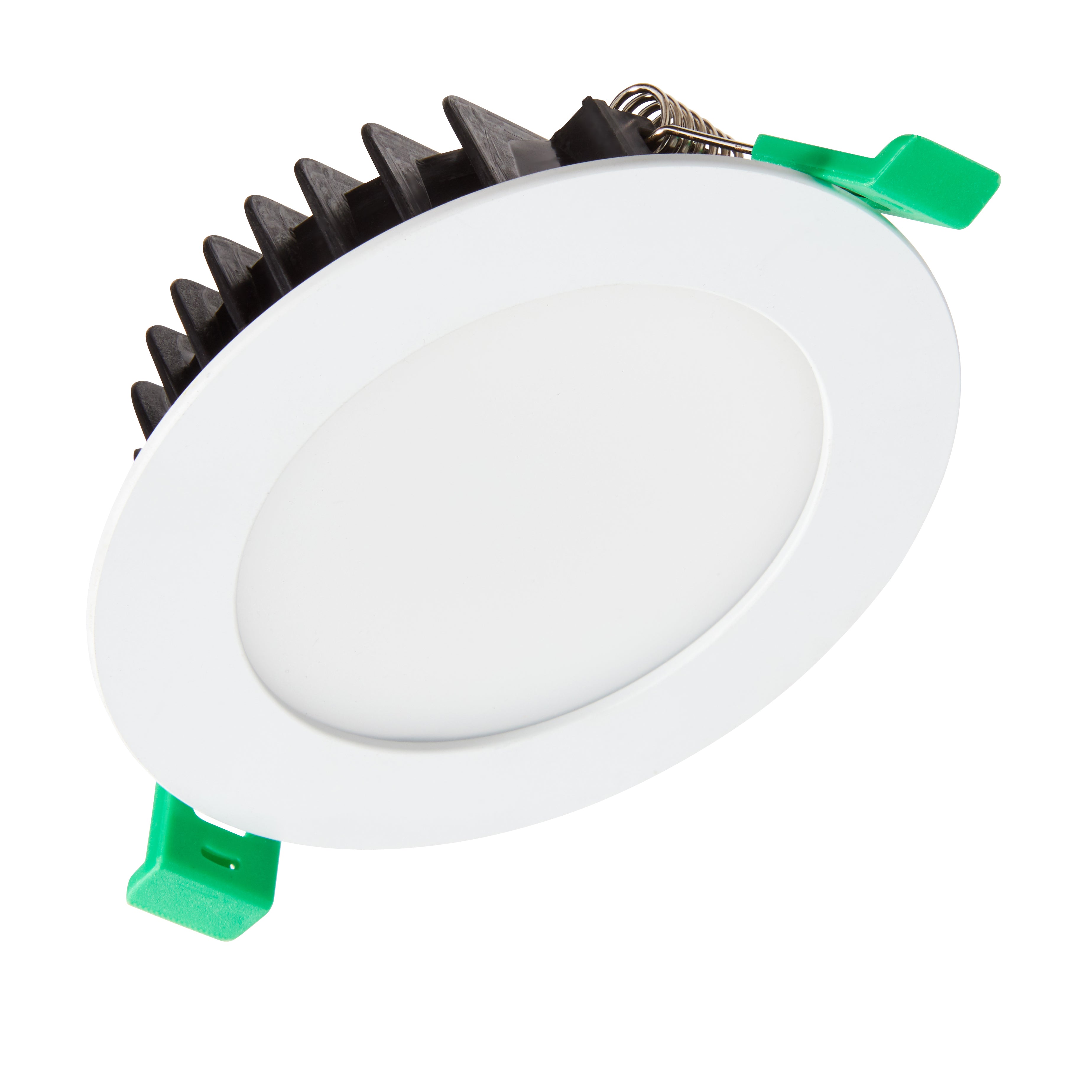 Blitz II 10w Tricolour LED Downlight Matt White