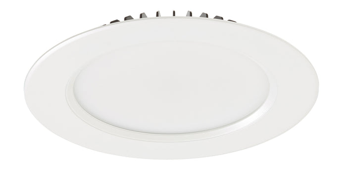Discus Dual Wattage 20w & 30w Tricolour LED Downlight White